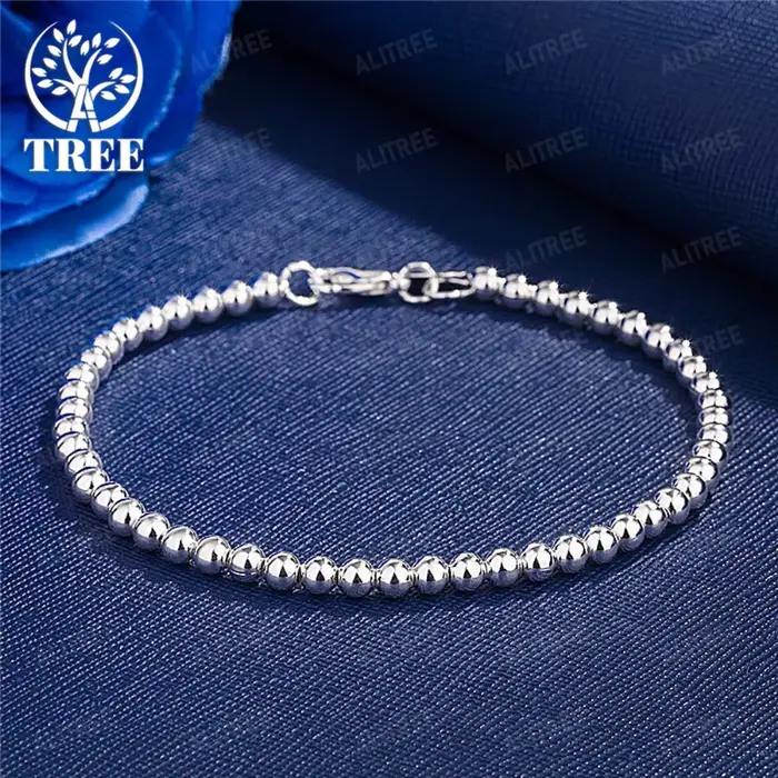 Bracelet à breloques en argent Sterling 925