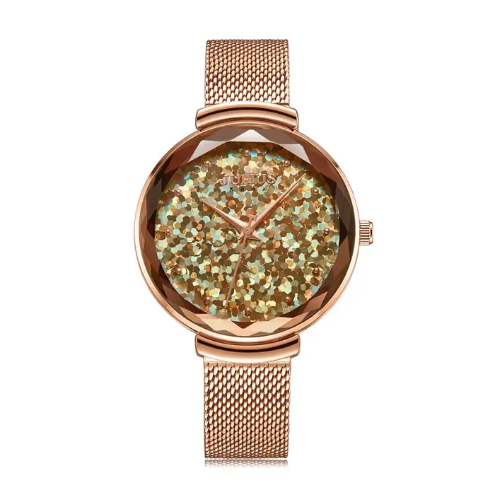 Julius – montre à paillettes pour femme