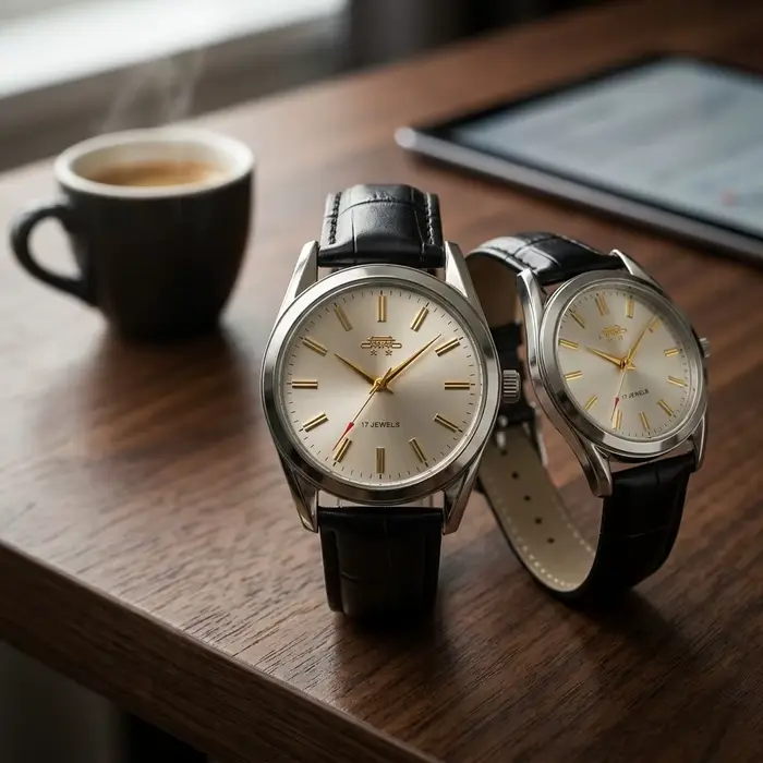 Montre mécanique vintage Beijing pour homme