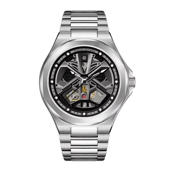 Montre mécanique automatique pour hommes