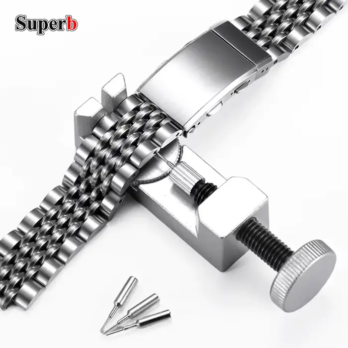 Kit d'outils de réparation de montres en acier pour ajustement de bracelet occasions spéciales