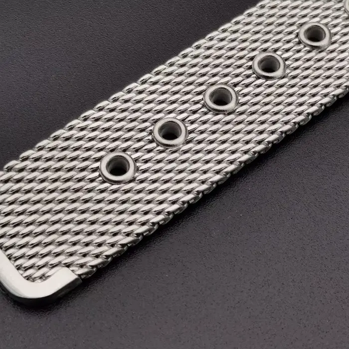 Bracelet en maille de luxe en acier inoxydable pour Omega Seam84