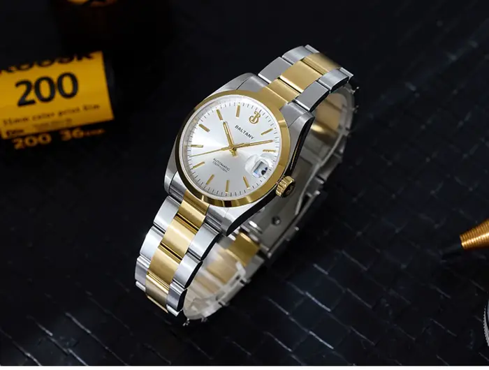 Montre automatique homme édition limitée 36mm saphir plongeur 10ATM lumineux C3 NH35 ocassions spéciales