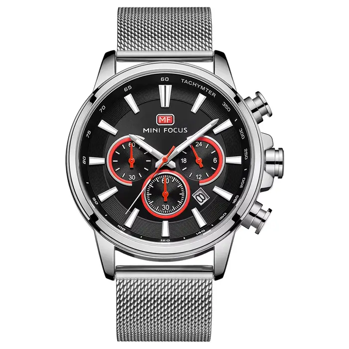 Montre à trois sous-cadrans à Six aiguilles, étanche, lumineuse, Date Milane, Montre De Luxe pour Ho