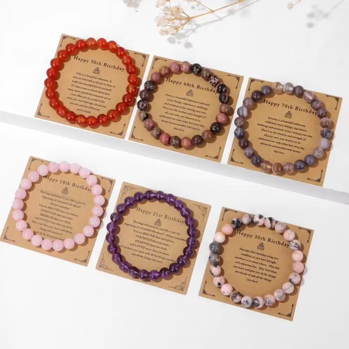 Bracelet en Pierre Naturelle pour Femme et Homme