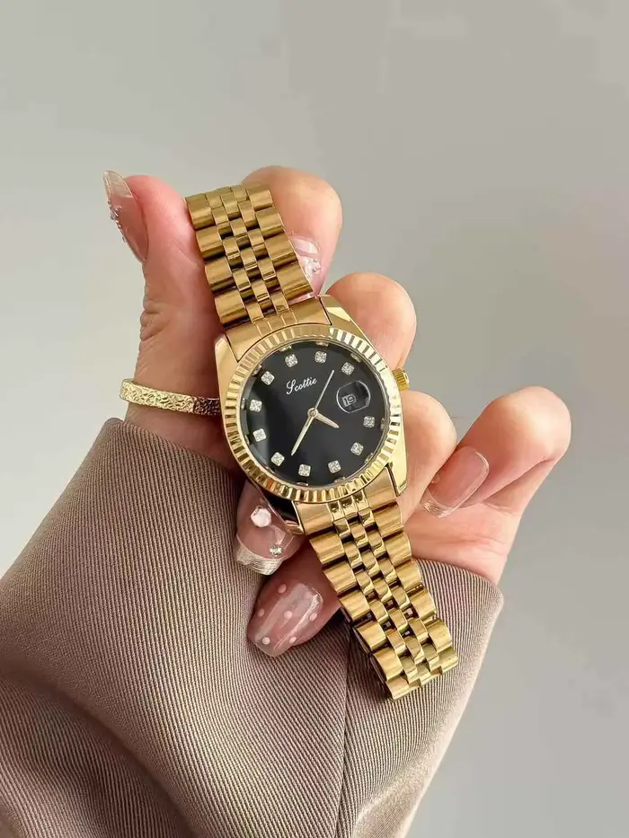 Montre à quartz pour femmes et filles