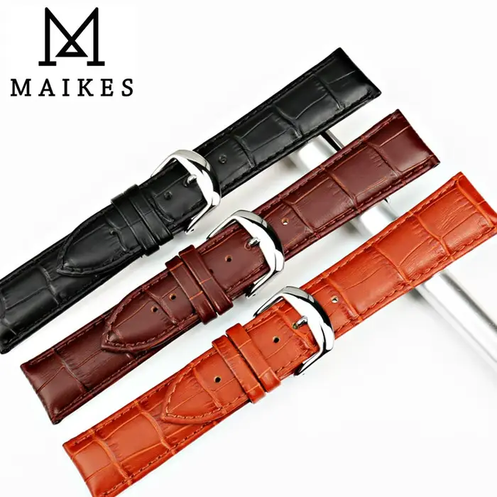 MAIKES Nouvelle montre bracelet ceinture noir bracelets