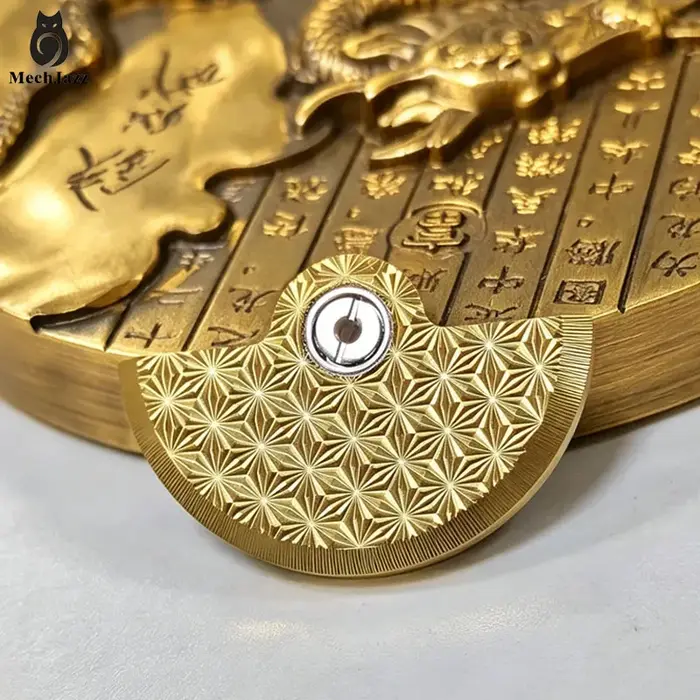 Rotor de montre à motif étoilé (poids oscillant) pour mouvement NH35