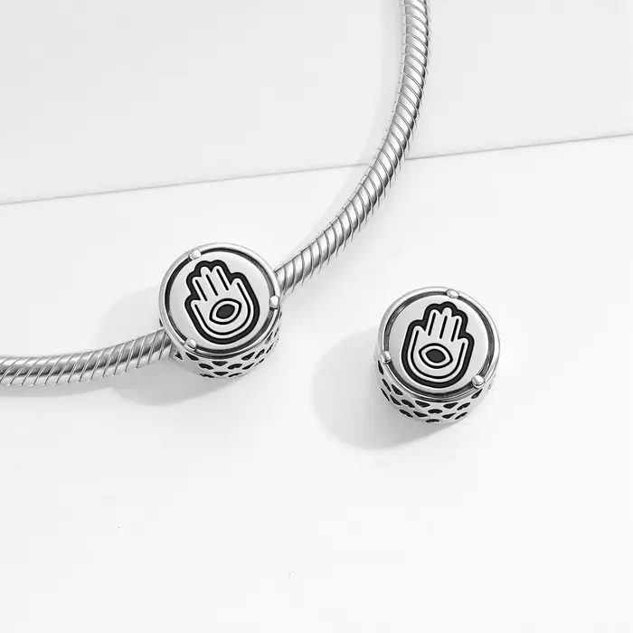 Breloque symbole en argent Sterling 925