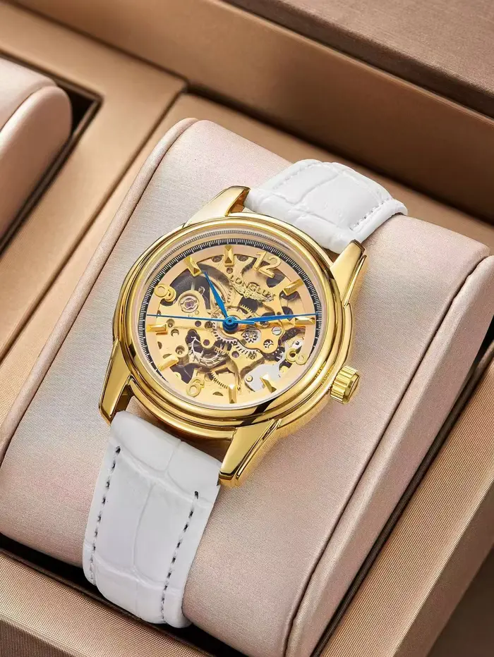 Femmes montre automatique mode mignon montres mécaniques délicat élégant étanche cadeaux de luxe