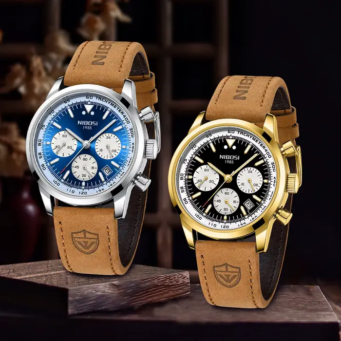 Montre classique NIBOSI pour homme