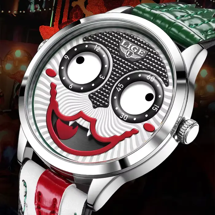 LIGE 2025 montres créatives pour hommes Clown mode