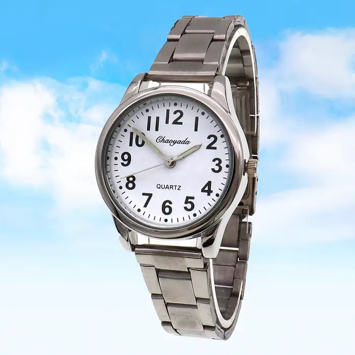 Luxury Stainless Steel Quartz Wristwatch for Men Ladies And Women Couple Watches Dress Lovers 4 Sizes Available