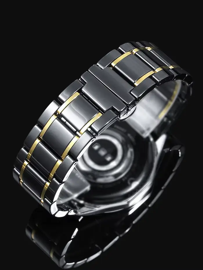 Bracelet de montre en céramique pour hommes et femmes