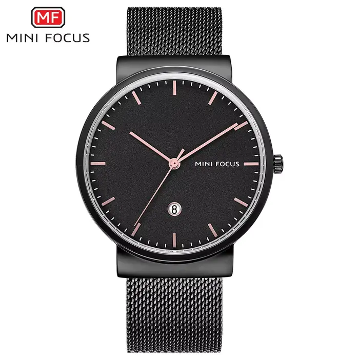 Nouvelle montre de mode pour hommes, haute qualité, luxe, acier inoxydable, étanche, classique, quar
