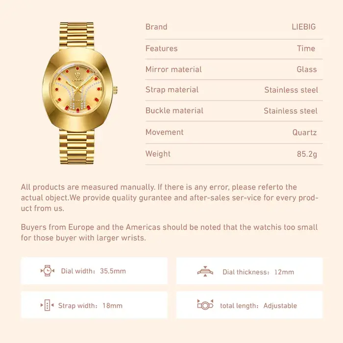 LIEBIG – montre de luxe pour hommes
