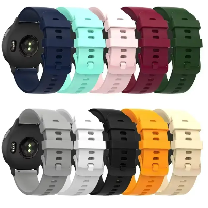 Bracelet de montre en silicone pour montres intelligentes, compatible avec SUUNTO VERTICAL 9 5 Peak DLC/PRO 3 Fitness course Bracelet de sport occasionnels spéciales