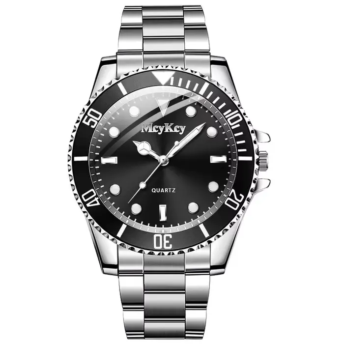 Montres pour hommes tendance, montres de travail pour hommes, bracelet en acier inoxydable, montre à