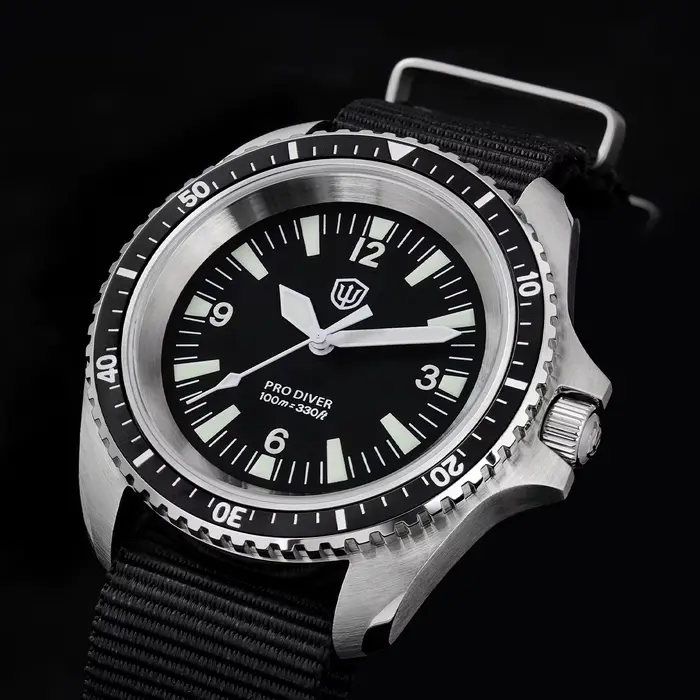 Watchdives WD1980 V3 montre de luxe VH31 balayage secondes mouvement à Quartz AR revêtement verre saphir 10Bar étanche montres pour hommes