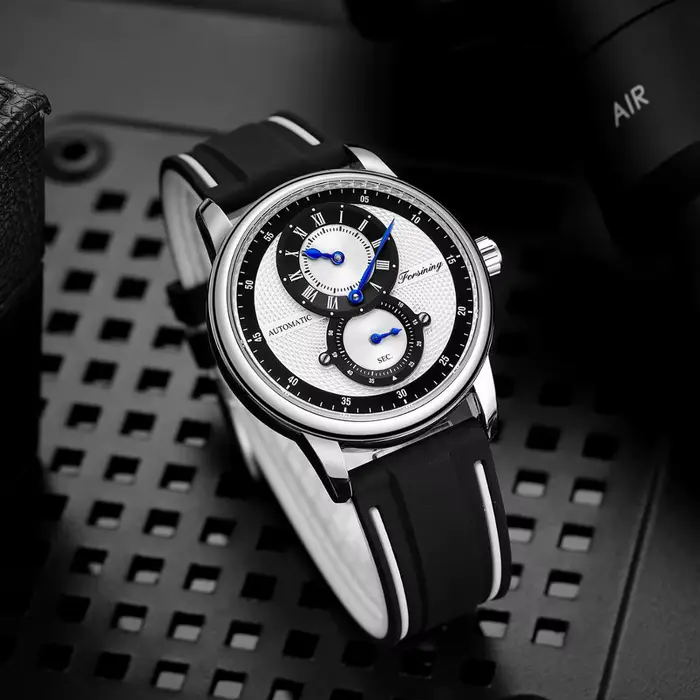 Forsining squelette automatique montres mécaniques étanche montre pour hommes célèbre marque horloge de luxe Relogio