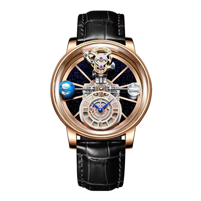 HAEMMER 2025 nouvelle marque de luxe mode décontracté affaires montre à quartz astronomie montre éta