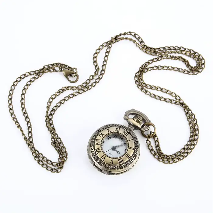 Mode ‌ Montre de poche vintage à cadran romain