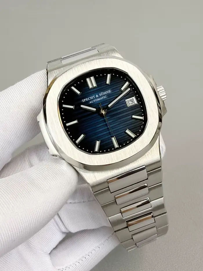Montre de luxe Specht & Sohne automatique à remontage automatique résistante à l'eau pour homme occassions spéciales et tenues casual