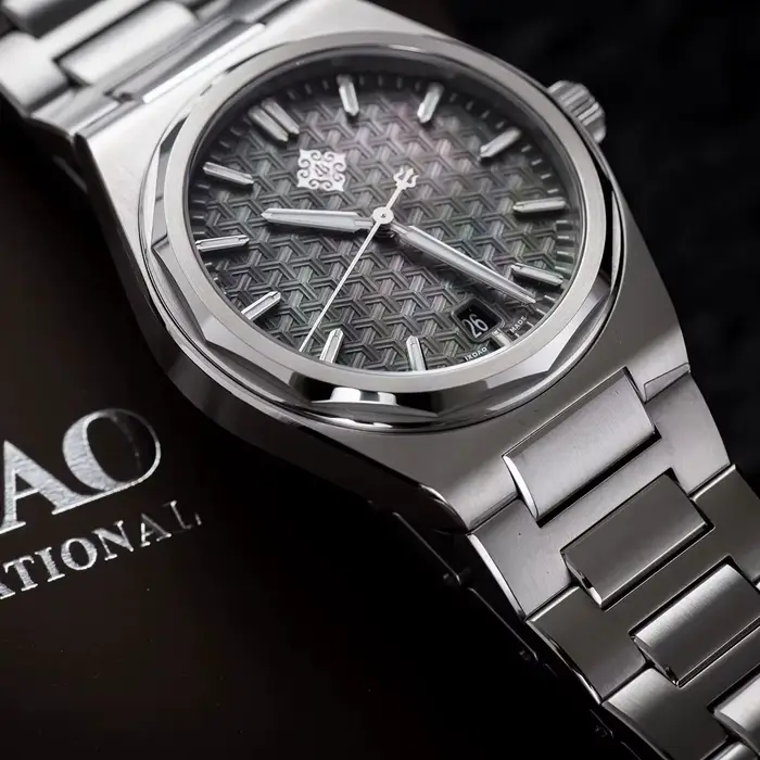 IX & DAO 2025 nouvelle montre mécanique automatique pour hommes Warrior 37mm mouvement Miyota 9015 saphir acier inoxydable étanche 10Bar BGW