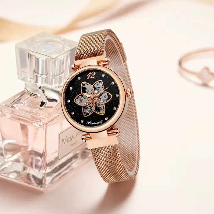Montre mécanique automatique FORSINING pour femme