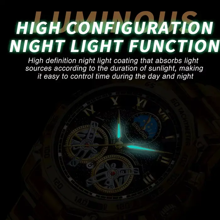 BINBONG Top marque montres de luxe pour hommes mode créative en acier inoxydable Quartz horloge mâle décontracté