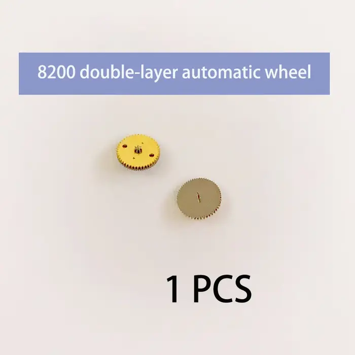 Accessoires de montre adaptés au mouvement 8200 à quatre roues, roue automatique à Double couche, pi