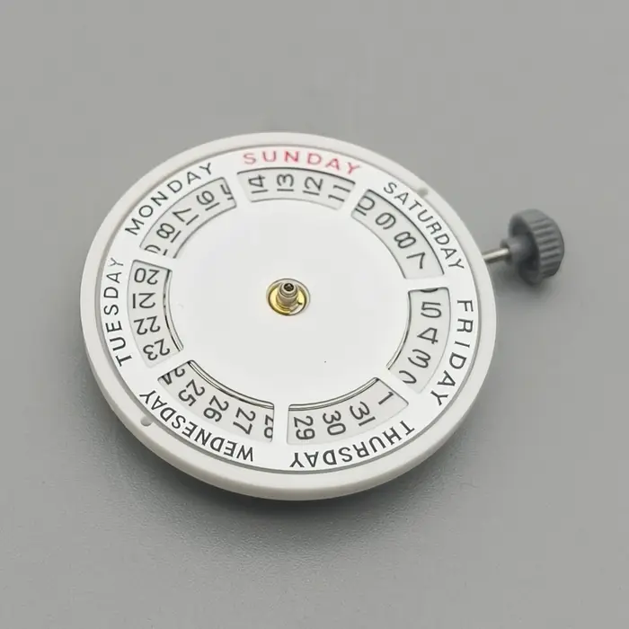 Pièce de montre Mouvement Automatique Miyota 8285 Affichage Semaine Heure Jour Horloge de Précision pour Collectionneurs Occasions Spéciales