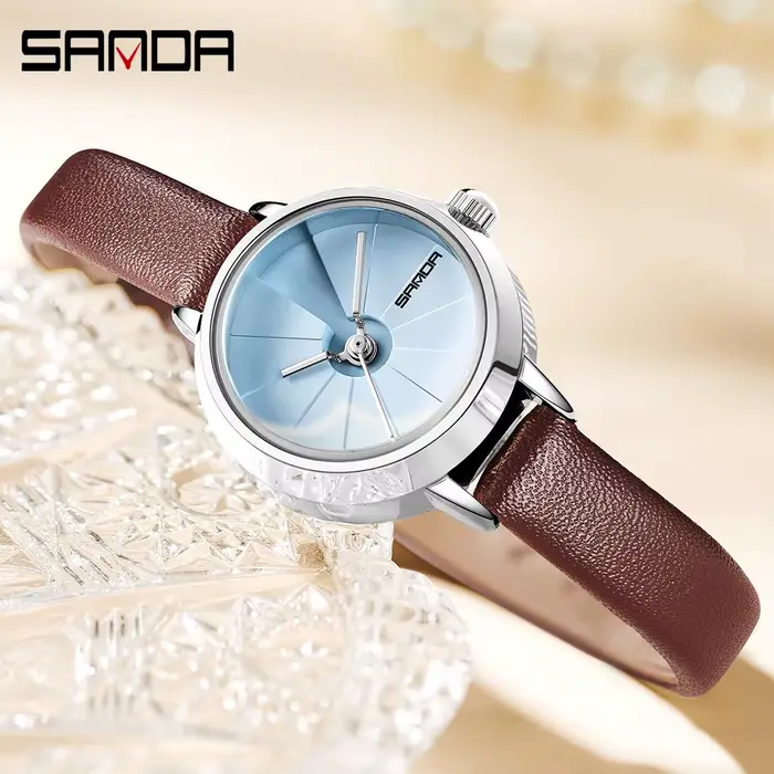 Montre SANDA Quartz Personnalisée pour Femmes - Stylish et Polyvalente Occasions Spéciales