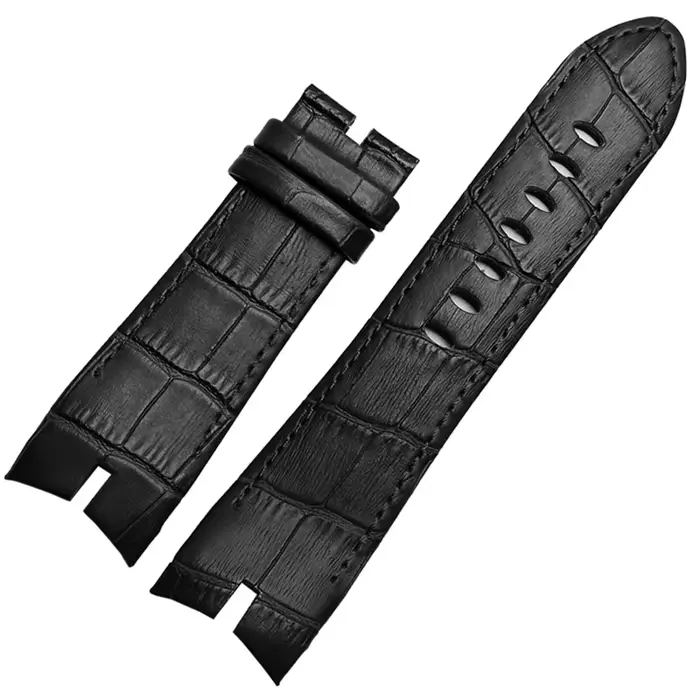 Bracelet de montre en cuir véritable 26mm pour Roger Dubuis pour série EXCALIBUR