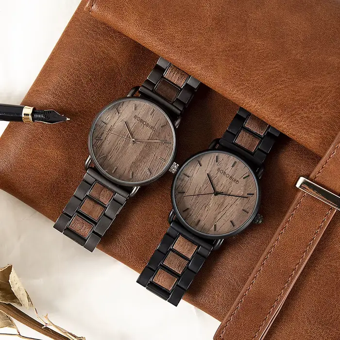 BOBO BIRD montres pour hommes marques de luxe de haute qualité mouvement à Quartz montre-bracelet pour homme bracelet en bois Relogio Masculino