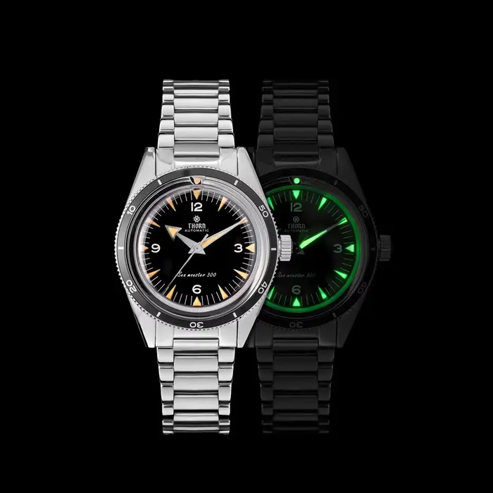 Montre Heimdallr T026 Automatique 38mm Saphir Acier Inoxydable 316L Lumineuse Résistante à L'Eau Occasions Spéciales Hommes
