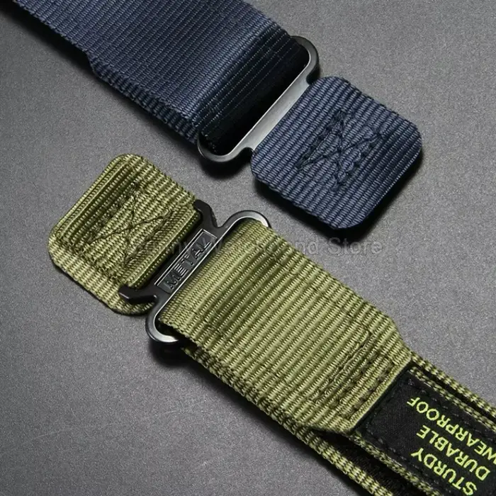 Bracelet de montre en nylon de qualité supérieure avec fermeture Velcro