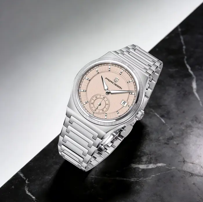 Montre mécanique Pagani Design édition limitée acier inoxydable avec cristal saphir pour homme style plongeur quartz occasionnels spéciales