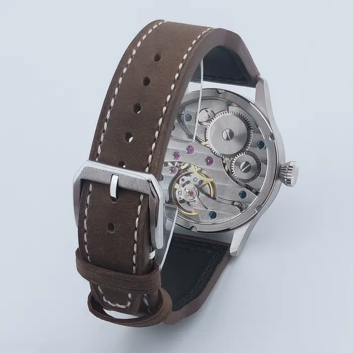 Montre pour homme Corgeut de luxe avec verre saphir