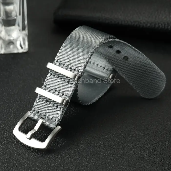 Bracelet de montre en nylon souple 20mm 22mm pour homme