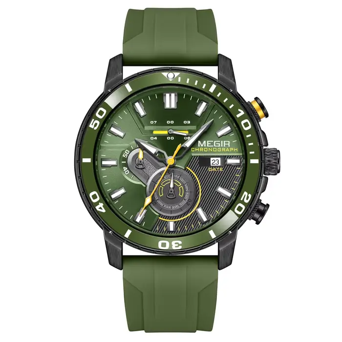 MEGIR hommes montre-bracelet mode Quartz