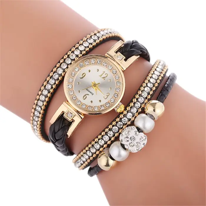Relogio Bracelet montres femmes enrouler autour de la mode