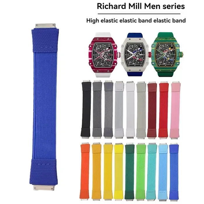 Pour RM Richard Miller Collection pour hommes RM67 RM67-02 67-01 série nouveau Bracelet élastique boucle