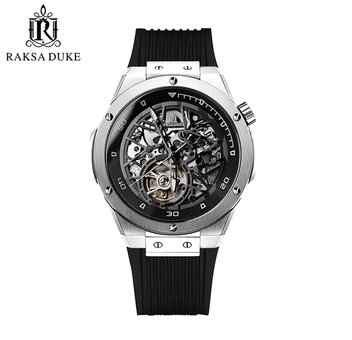 Montre homme automatique squelette lumineuse résistante à l'eau pour sport et style occassions spéciales