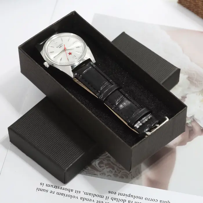 Montre mécanique Heimdallr rétro pour homme en acier inoxydable avec bracelet en cuir pour cadeaux d'occasions spéciales