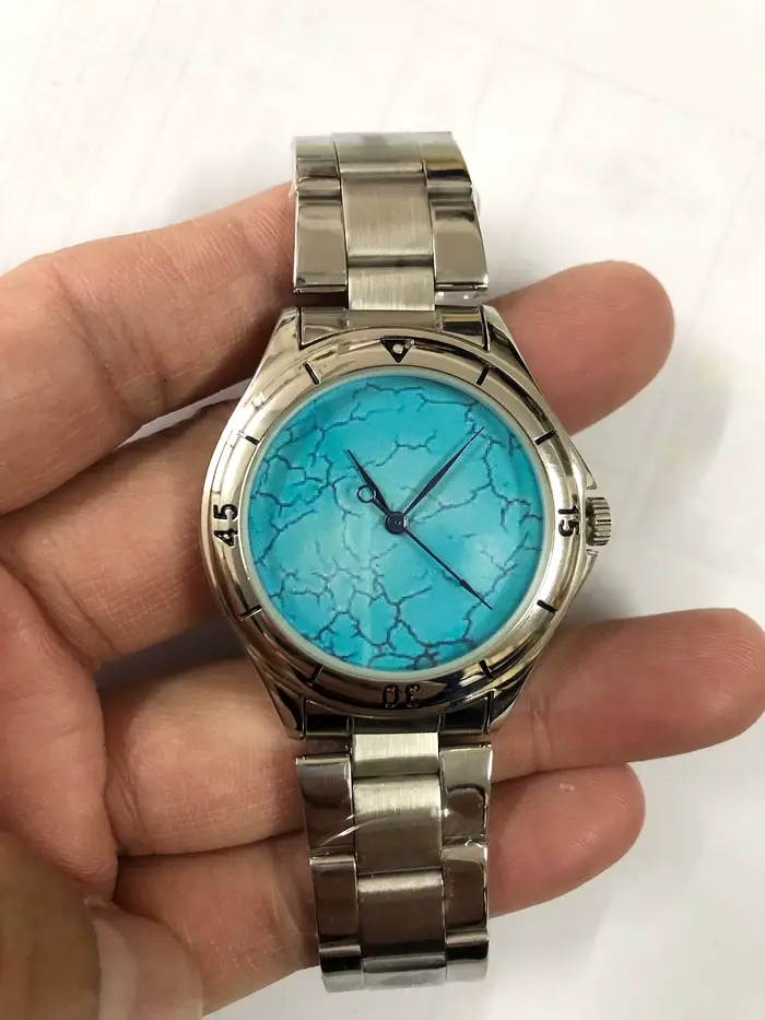 Logo personnalisé montre Photo impression visage montre-bracelet