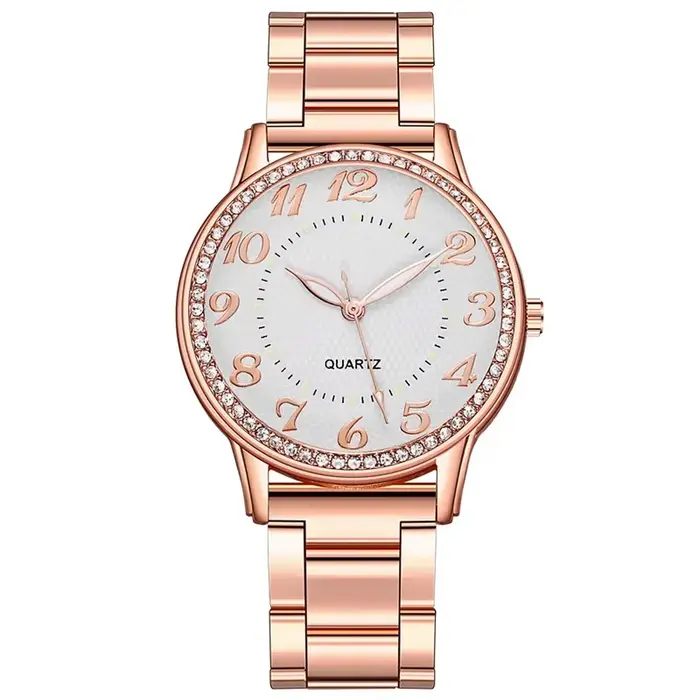 Montres à quartz biscuits pour femmes, ceinture en maille, robe élégante, bracelet de luxe, horloge 