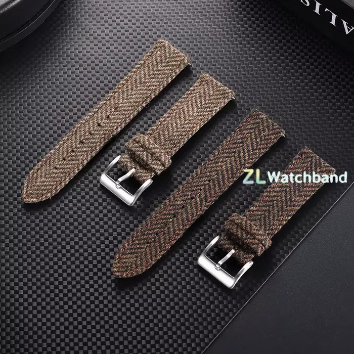 Bracelet de montre tissé 18mm 20mm 22mm pour Omega pour Seiko