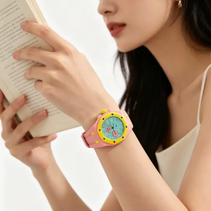 Étui + Bracelet pour montre de poche Swatch x AP Royal Pop