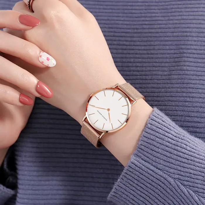 Montre à quartz étanche pour femme